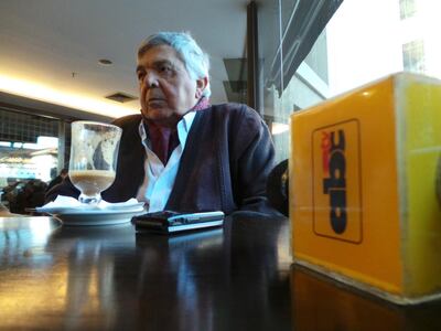 Osvaldo Domínguez Dibb en una entrevista con ABC TV.