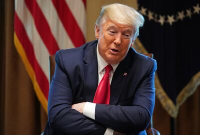 Donald Trump, presidente de los Estados Unidos.