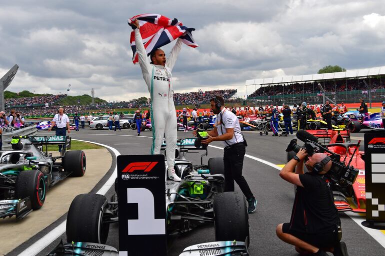 Lewis Hamilton conquistó el Gran Premio de Gran Bretaña de Fórmula Uno.