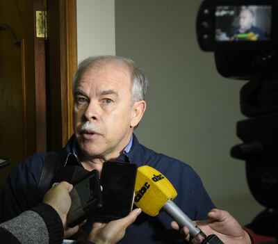 Walter Bower, exministro del Interior.