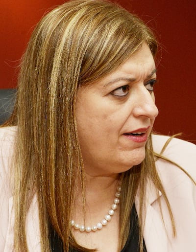 Sandra Quiñónez, fiscala general del Estado, que a la mañana dispuso la apertura de la investigación.