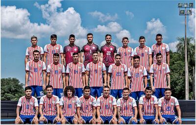 Los 23 integrantes de la selección nacional Sub 23 para el Preolímpico de Colombia 2020.