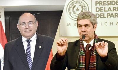 Alcides Jiménez Quiñónez (izq.), y Pedro Ferreira.