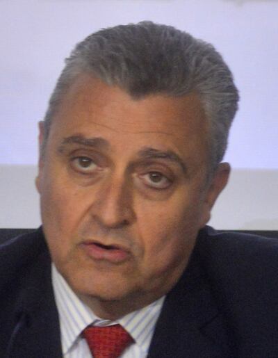 El cuestionado ministro del Interior Juan Ernesto Villamayor. Será interpelado por el Senado y falta definir fecha.