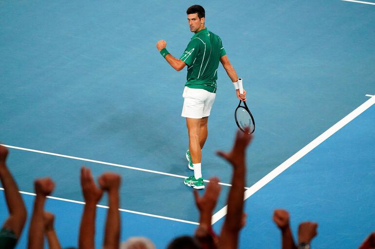 Novak Djokovic, Abierto de Australia.