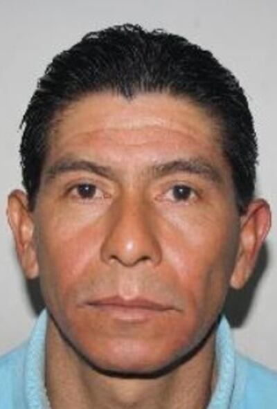 Rafael Villalba, presunto asesino prófugo.