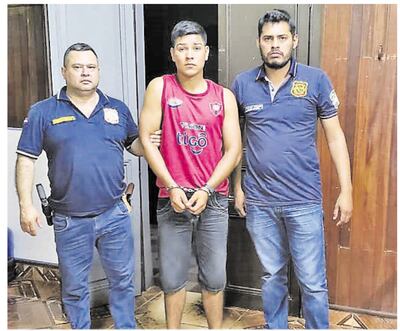 Óscar Daniel Cabrera Fernández fue capturado  en Concepción.