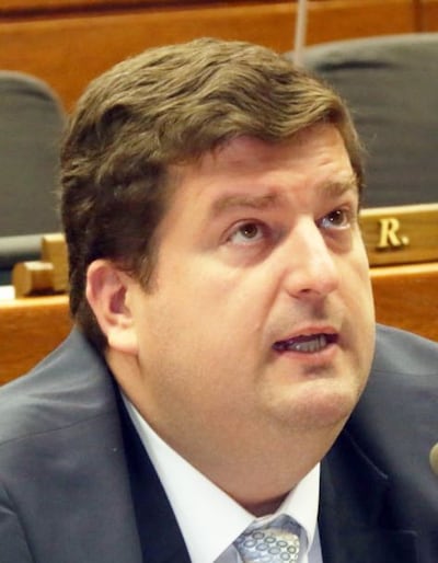 El senador Patrick Kemper (Hagamos). Imagen de archivo ABC Color.