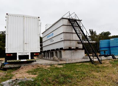 El canon municipal por el espacio en el cual se montará la planta de tratamiento móvil se redujo a G. 250 millones.