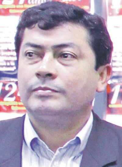 Alberto Ignacio Aquino Ocampo, exparlasuariano ahora procesado por su gestión como director administrativo en el MAG.