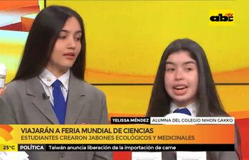 Viajarán a feria mundial de ciencias