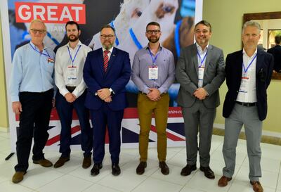 Empresarios británicos en la Expo.
