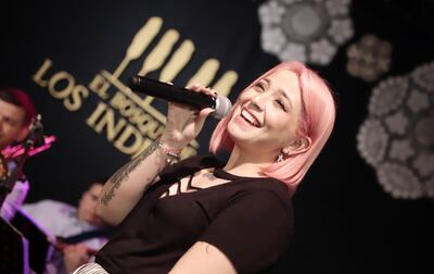 Andrea Valobra y una big band, en el Excelsior, todos los viernes