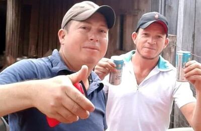 Los hermanos Néstor Ramón e Ignacio Luis Villagra Gadea, eliminados a tiros por un pistolero que escapó a bordo de una moto.