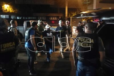 Levi Adriani Felicio, ya en custodia de la Policía Federal del Brasil.