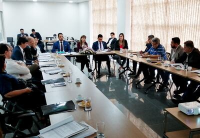Reunión del Consejo Consultivo Tripartito el viernes pasado.