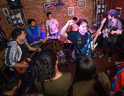 La agrupación El Culto Casero está construyendo su camino a paso de buena música. Aquí durante el concierto ofrecido en Lomas Restó Bar, el pasado 21 de agosto. Fotografía gentileza: Coco Vasconsellos.