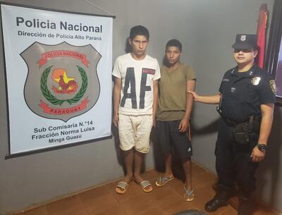 Los detenidos por el crimen de taxista en Luque.