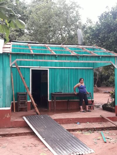 Temporal destruyó viviendas y cultivos en Yrybucuá