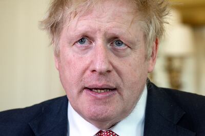 Boris Johnson, primer ministro del Reino Unido.