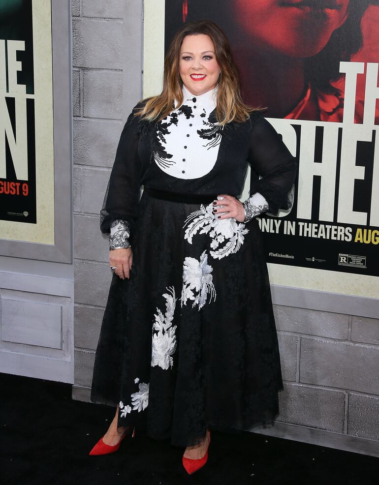La actriz Melissa McCarthy, una de las figuras principales en el filme "The Kitchen".