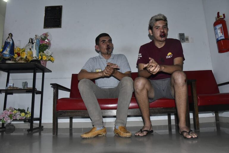 Carlos Franco (i) y Ramón Franco denunciaron haber sido torturados.