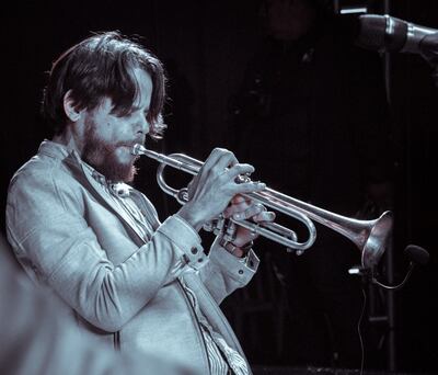 El trompetista venezolano Jonathan Piñero.