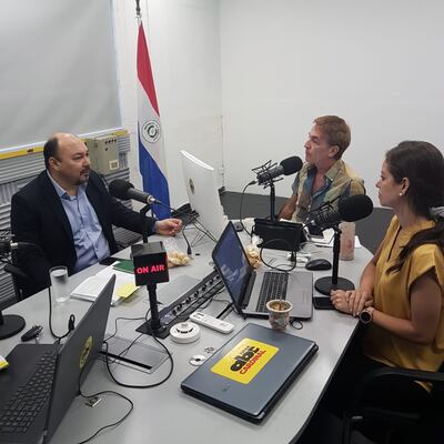 Julio Fernández, director de Aduanas, en estudios de ABC Cardinal.
