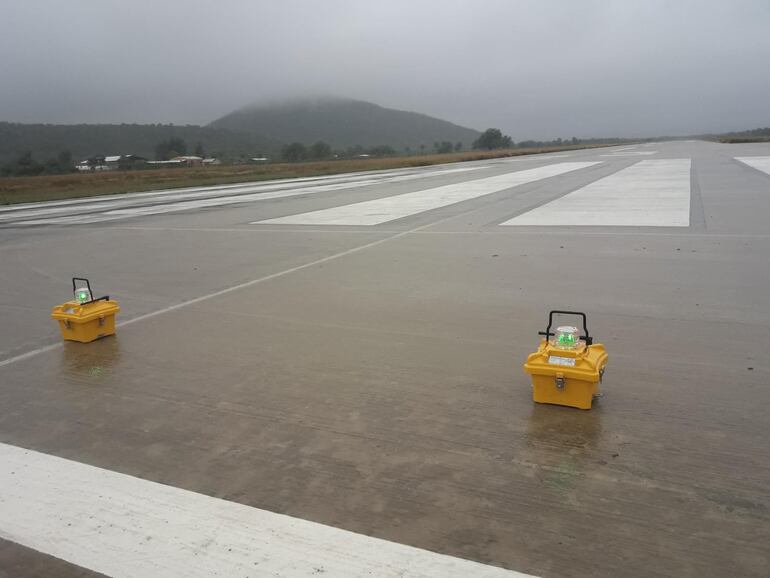 Luces portátiles son super útiles en días de lluvia.