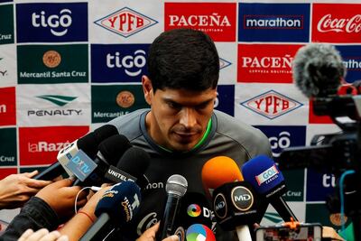 Carlos Lampe, experimentado arquero internacional.