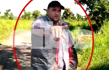 El diputado Andrés Rojas Feris durante la intervención.