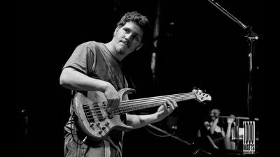 El bajista argentino Andrés Pellican.