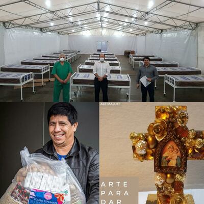 A través de kits de alimentos, donación de insumos y eventos benéficos, la ciudadanía se solidariza con personas vulnerables en estos días marcados por la pandemia.