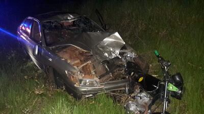 Accidente fatal en Santaní.