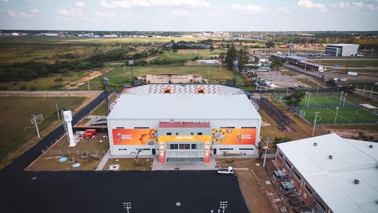 Arena Pynandi, estadio, Fútbol Playa.