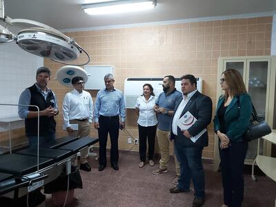 La habilitación de las mejoras fue este lunes con la presencia de los directivos de la universidad y autoridades sanitarias.