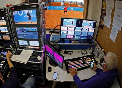 La televisión será clave en el retorno paulatino de tenis a nivel mundial.