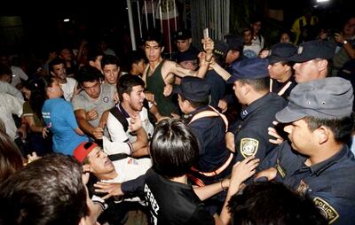 Toma del colegio Fernando de la Mora en setiembre del 2017 en reclamo de mejoras para la educación en el país.