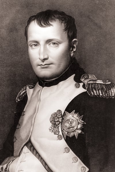 Napoleón Bonaparte  (1769-1821), emperador francés.