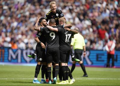 Manchester City goleó al West Ham en la primera jornada de la Premier League.