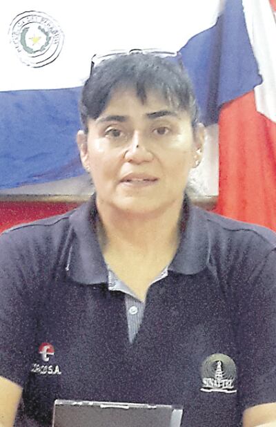 Carmen Irala, secretaria general de Sinattel.