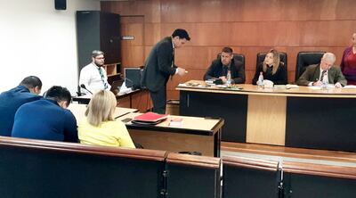 Por disposición del tribunal, el dinero incautado en poder de Armando Javier Rotela quedó depositado en la bóveda de la Corte Suprema de Justicia.