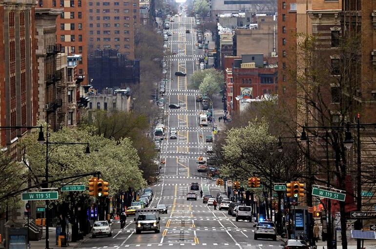La Amsterdam Avenue, en Nueva York.