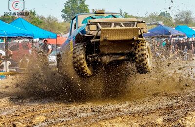 Volker Huber se impuso en Limpio con su Nissan Patrol.