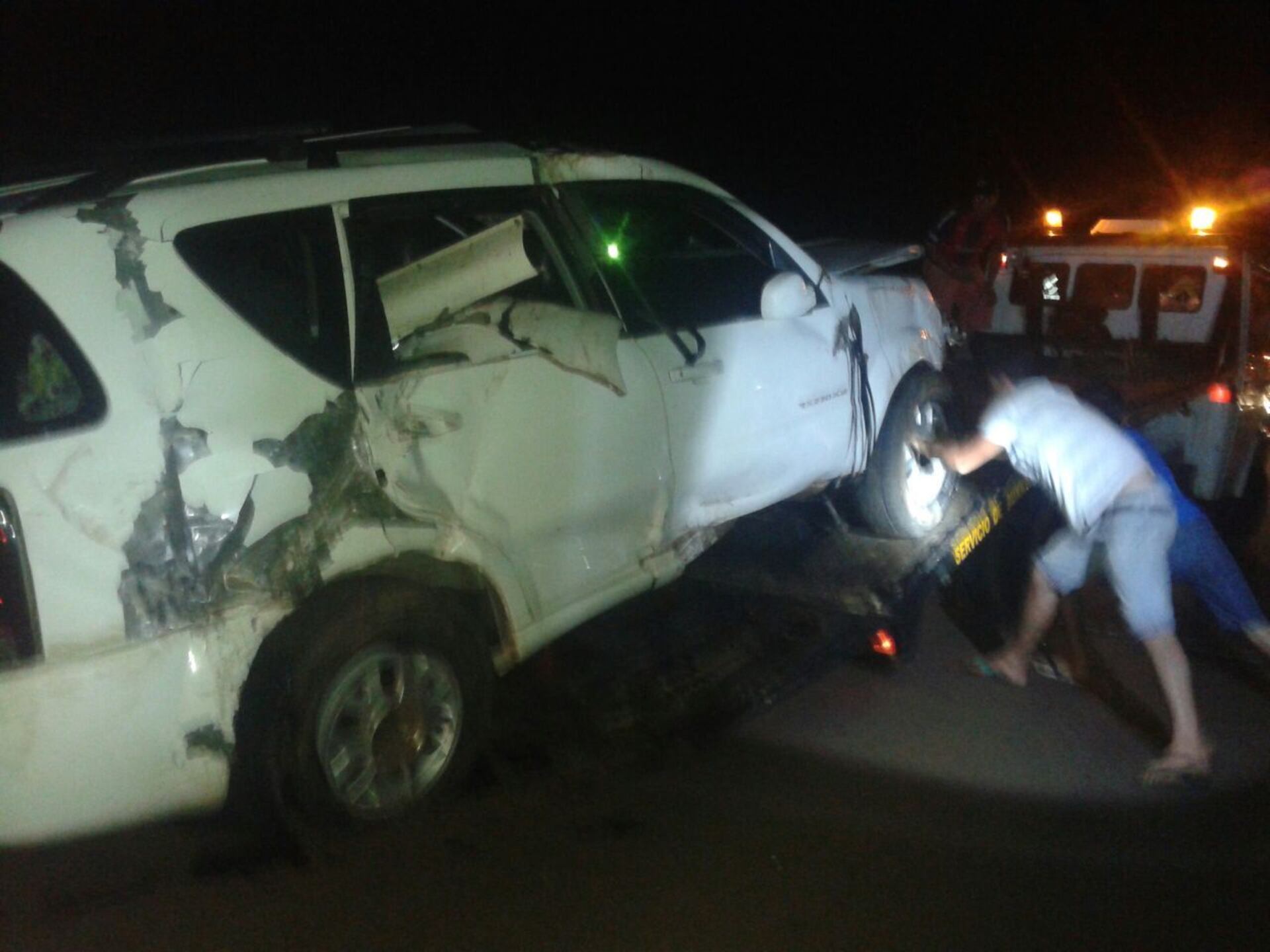 Fatal accidente en ruta VII - Nacionales - ABC Color