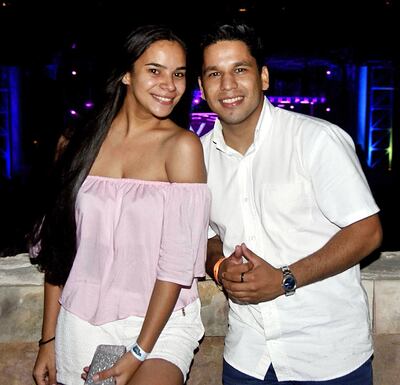 Silvia López y Carlos Díaz.