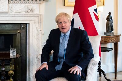 Boris Johnson, primer ministro del Reino Unido.