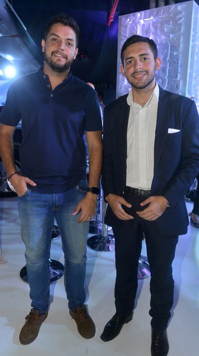 Nicolás Serrano y Gabriel Molinas.