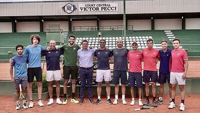 Con equipo completo Paraguay encara los últimos días de preparación para enfrentar el viernes y sábado a su similar de Sri Lanka, por Copa Davis.