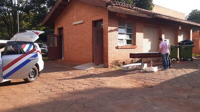 La morgue de Pedro Juan Caballero.